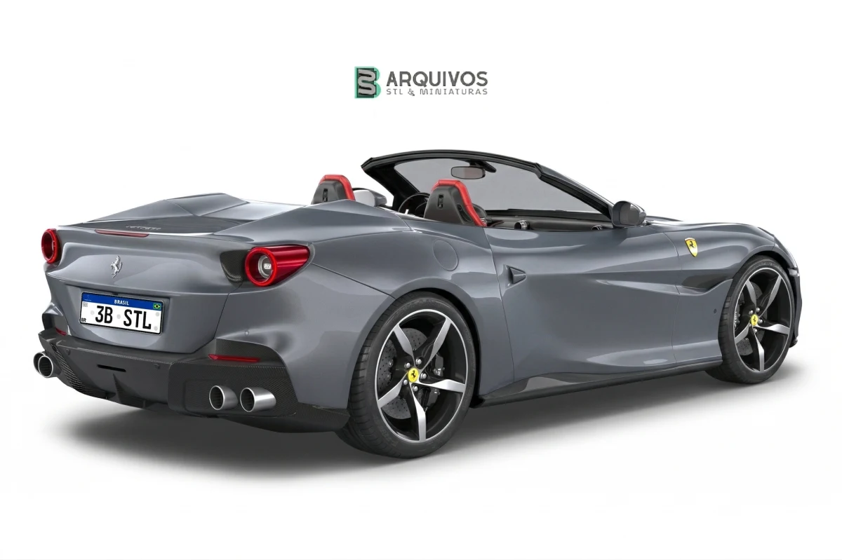 Modelo 3D STL - Ferrari Portofino M 2021 — foto 2